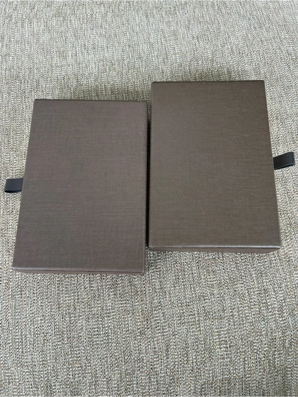 Louis Vuitton Brown Presentation Boxes with Ribbon Pulls